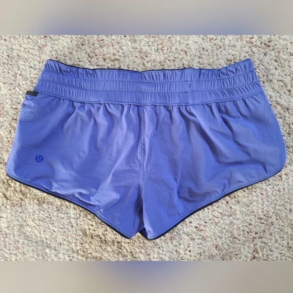 Lululemon Reversible Surf Short II in Twisted Dune Harbor Blue Black (Size 8) - Picture 7 of 9
